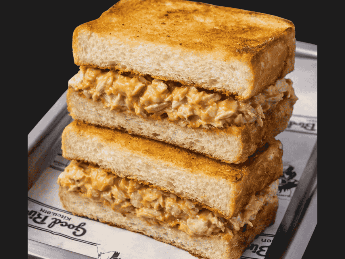 BBQ Chicken Mayo Toastie from Good Bird Kitchen in Gordon’s Bay